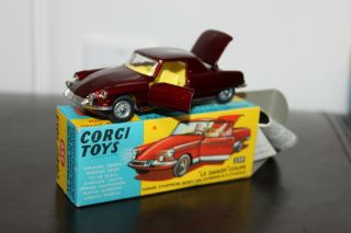 Corgi Toys 259 Le Dandy Coupe & Its Box & Slip