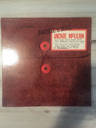 Jackie Mclean: Jackie’s Bag Us Blue Note 4051 Orig 47 West 63rd Rvg Ear Lp Vg,