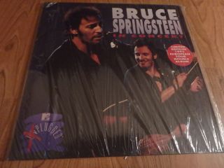 Bruce Springsteen - In Concert: Mtv Plugged 2 Lp Set Vinyl Record Oop