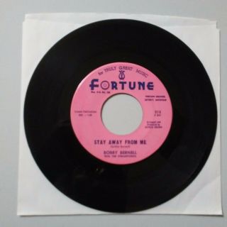 Bobby Bernell W The Dreamtones - Stay Away From Me /1001 Dreams 7 " 45 Rockabilly