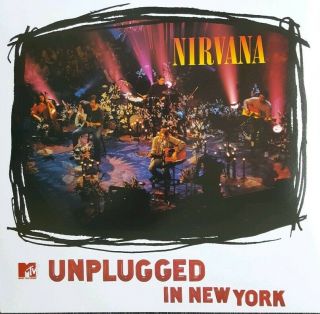 Nirvana Mtv Unplugged In York Vinyl Lp.  Never Played.