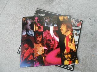 FOGHAT - LIVE - LP - VINYL - PROMO - DIE CUT COVER - BEARSVILLE 6971 - 1977 - NM 2