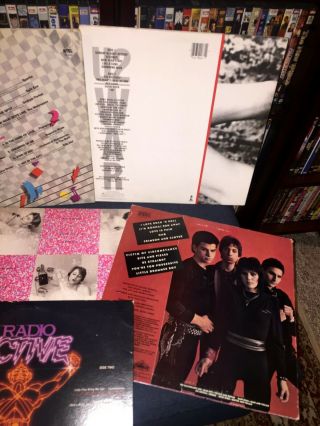 1980 ' s Vinyl Rock Pop LPs U2 Joan Jett Adam Ant Duran Duran K - Tel Go - Go ' s Devo 5