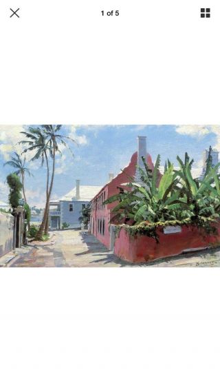 John Stobart Print - Bermuda: Old St.  George 