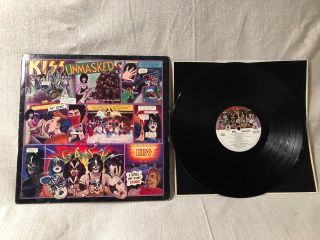 1980 Kiss Unmasked Lp Record Album Vinyl Casablanca Nblp - 7225 Vg,  /vg