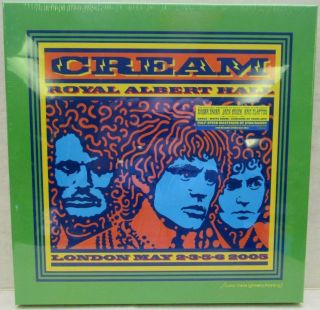 Cream Royal Albert Hall 2005 Color Vinyl 2013 Us Rsd 19 - Trk 3lp 1/2 Speed