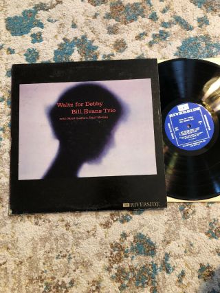 Bill Evans Waltz For Debby Lp Riverside Records Rlp - 399 Mono Dg Orig.  ‘61