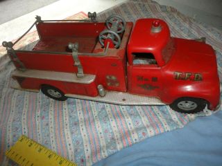 Vintage 1954 Tonka Pumper Fire Truck 3