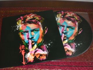 David Bowie - The Man Who Play In Dublin - Rare Live Pic Disc Lp No Tmoq Tmq Tak