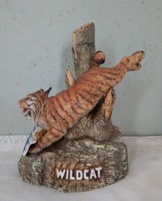 Kentucky Wildcat No 2 Decanter 1979 Wilbro Old Bardstown Ceramic Empty No Booze