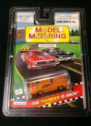1998 Model Motoring 1960 Pontiac Gto Judge Orange Ho Scale Slot Car Tyco Noc