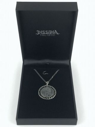 Dissidia Final Fantasy Xv Noctis Lucis Caelum Silver 925 Coin Pendant Necklace