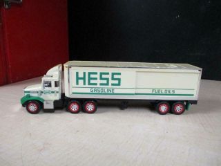 Vintage Hess Toy Truck Bank,  1987 Battery Incl (lights)