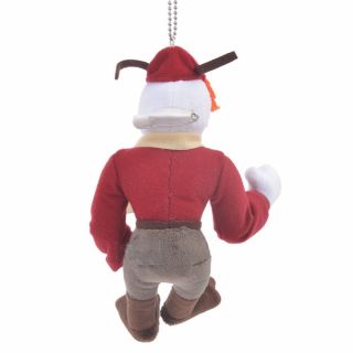 Disney Store Japan Keychain with Plush Doll launchpad mcquack Duck Tales F/S 3