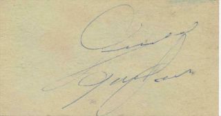 Judy Garland - Signature In Ballpoint Ink