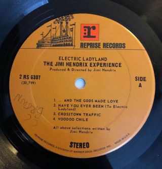 Jimi Hendrix Experience - Electric Ladyland - 1973 US Press VG, 5