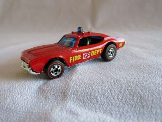 1975 Hot Wheels Redline Fire Chief Special,  Olds 442 W/ Decals,