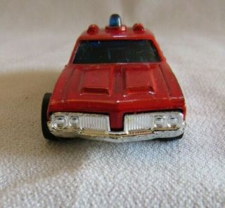 1975 HOT WHEELS REDLINE FIRE CHIEF SPECIAL,  OLDS 442 w/ DECALS, 2