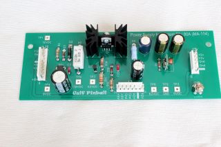 Power Supply Board For Gottlieb System 80 / 80a,  Part Ma - 114 (a2)