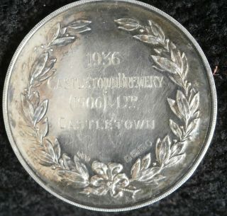 Brewers & Allied Traders International Exhibition Sterling Silver Medallion 1936 4