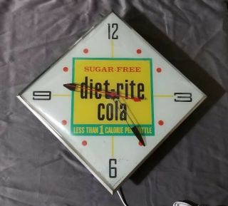 Vintage Diet - Rite Cola Pam Clock