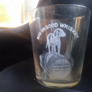 Kennel Club Bourbon Whiskey Pre Pro Shot Glass