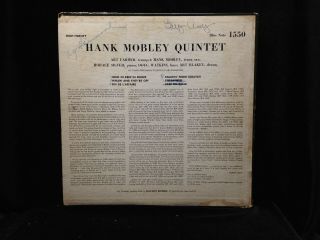 Hank Mobley Quintet - Same - Blue Note 1550 - YORK 23 HOLY GRAIL FLAT EDGE 2