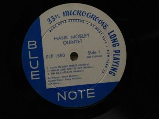Hank Mobley Quintet - Same - Blue Note 1550 - YORK 23 HOLY GRAIL FLAT EDGE 3