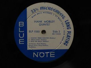 Hank Mobley Quintet - Same - Blue Note 1550 - YORK 23 HOLY GRAIL FLAT EDGE 4