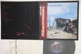 Lp/gf Rush A Farewell To Kings 253p268 Epic Japan Vinyl Obi