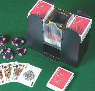 Casino 6 Deck Automatic Card Shuffler Playing Cards Gift Shuffling Machine Poker