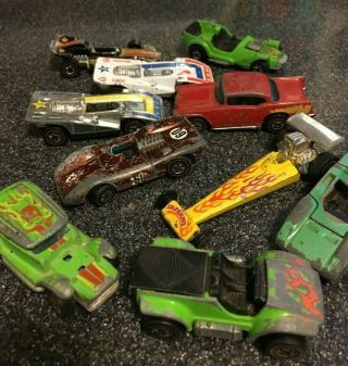 25 hot wheels,  red lines,  real riders,  mustang,  Ferrari,  firebird,  some very rare 6