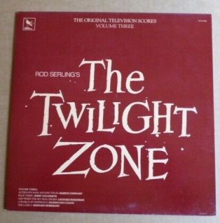 The Twilight Zone - Volume Three - U.  S 1983 1st Press - Vinyl Lp - Vg / Nm