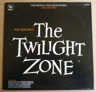 The Twilight Zone - Volume Two - U.  S 1983 1st Press - Vinyl Lp - Vg / Nm