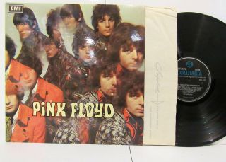 Pink Floyd - The Piper At The Gate On Columbia Uk Rock Lp - Nm