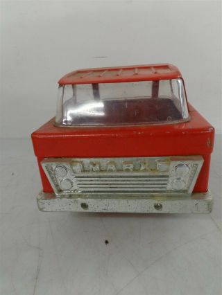Vintage Marx Toys Western Auto Semi Truck Pressed Steel 2