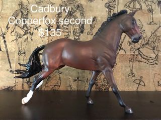 Copperfox Matte Cadbury Second - 2018 Discontinued Model Horse Breyer Horse
