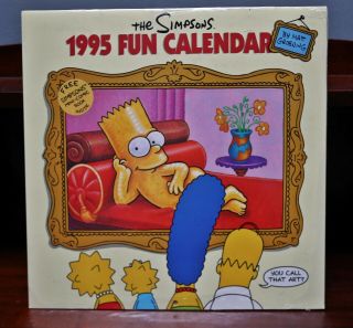 The Simpsons 1995 Fun Calendar,