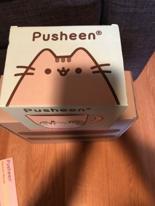 Pusheen the Cat Winter 2017 Subscription Box 18 ounce Ceramic Mug EXCLUSIVE 3
