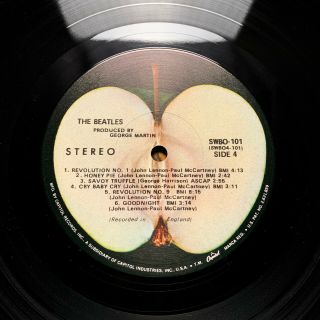 The Beatles White Album 1968 True 1st US Press Apple All Label Errors Shrink NM 10