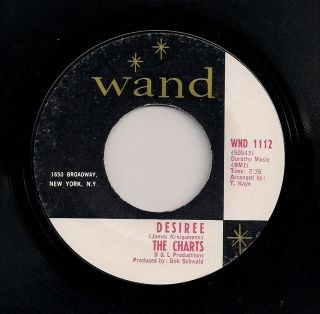 Northern Soul 45 - The Charts - Desiree / Fell In Love With You Baby - Us Wand