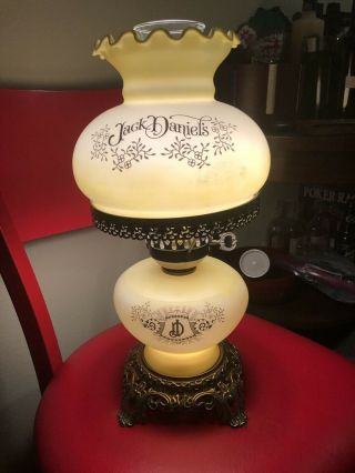 Rare Jack Daniels Hurricane Lamp Rare