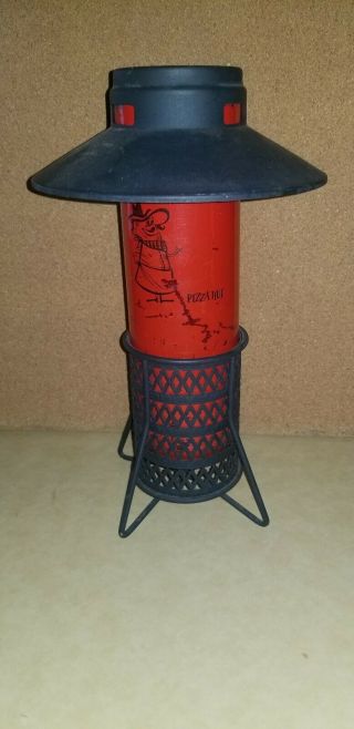Vintage Pizza Hut Candle/lantern Display Rare