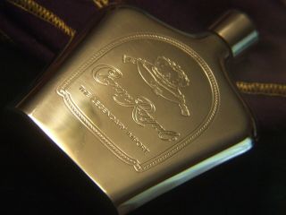 Crown Royal Stainless Steel Flask The Legendary Import,  Papers & Bag
