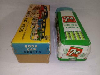 RARE 1960 Taiyo 7 UP Delivery Truck with BOX VERY 4