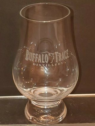 Buffalo Trace Distillery Glencairn Tasting Glass,  Etched