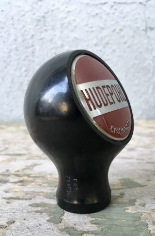 Rare 1950’s Hudepohl Beer Ball Tap Pull Knob Cincinnati Ohio 4