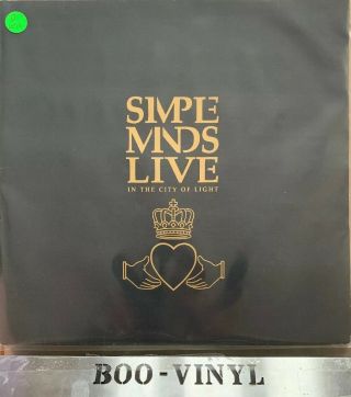 Simple Minds - Live In The City Of Light 2 - Lp 1987 Vinyl Ex (best Of In Concert)