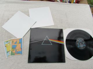 Pink Floyd Lp Dark Side Of The Moon 1973 Harvest Press Later But Near