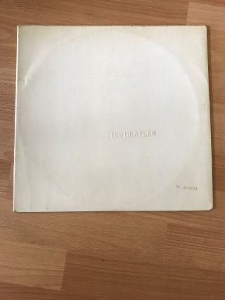The Beatles White Album Mono No Emi Number 0015093 W/poster/photos/inner 